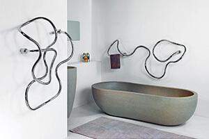 Дизайнерские полотенцесушители для ванны - советы в выборе